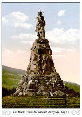 The Black Watch Monument, Aberfeldy, Scotland
