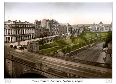 Union Terrace, Aberdeen, Scotland