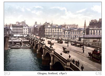 Glasgow Bridge, Scotland,