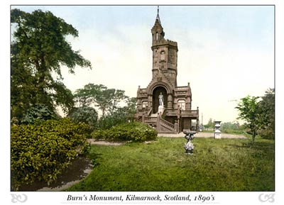 Burn's Monument, Kilmarnock, Scotland