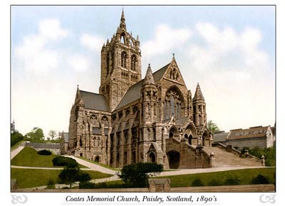 Coates Memorial Church, Paisley, Scotland