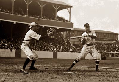 Stock Brokers Baseball Game, New York - Boston 1908