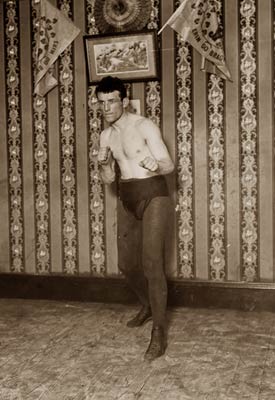Packey McFarland American lightweight boxer portrait