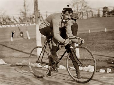 Cyclist L. Georget 1st December 1909