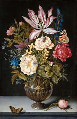 The Elder Still Life with flowers