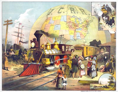 The world's railroad scene