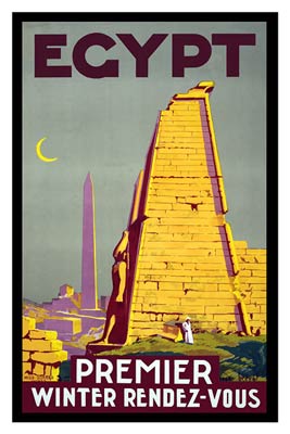 Egypt Winter Rendez-vous Travel poster
