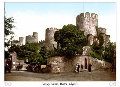 Conwy Castle Entrance, Wales