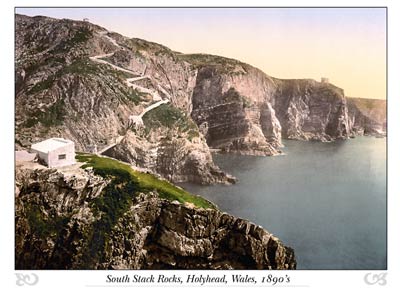 South Stack Rocks, Holyhead, Wales