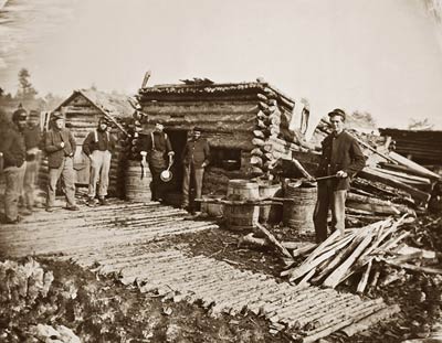 Civil War camp 6th NY Artillery Brandy Station