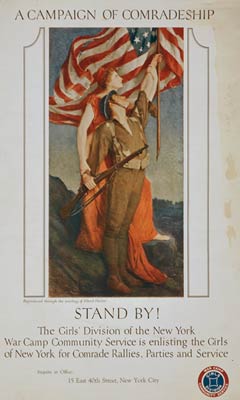 Stand by! A campaign of comradeship. WWI Poster