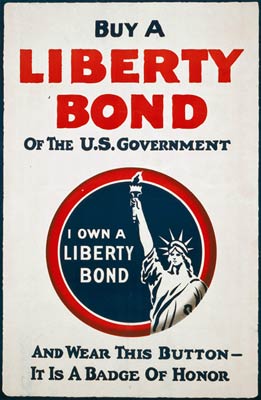 Statue of Liberty - I own a Liberty Bond - WWI Poster