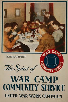 War camp community service - World War I Poster