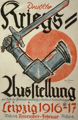 Deutsche Kriegs-Ausstellung - German war exhibition Poster
