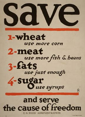 Save food and serve freedom Poster