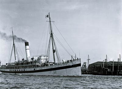 U.S.S. Solace hospital ship 1898
