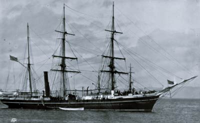 19th Century American ship - U.S.S. Thetis