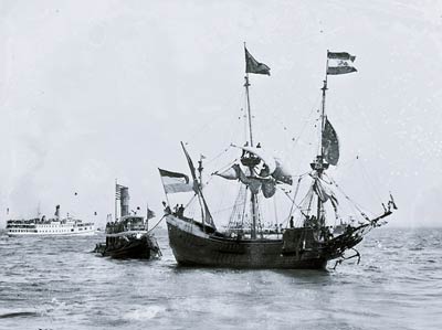 Halve Maen ship 1909