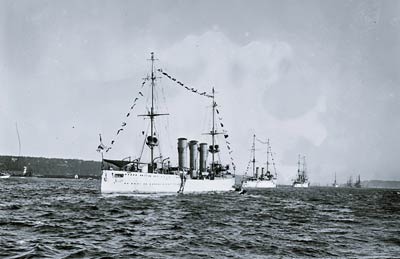 SMS Dresden German Imperial Navy light cruiser ship