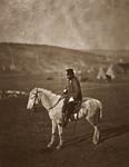 Captain W.H. Seymour on horse 68th Light Infantry Crimean War