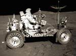 Lunar Roving Vehicle During the Apollo 15 Mission