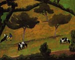 Cows in a Meadow Roger de la Fresnaye