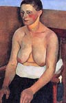 Half nude of a Peasant Paula Becker Modersohn