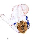 Inflected female Egon Schiele