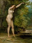 The young bather