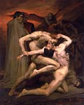 Dante and Virgil in Hell William Bouguereau
