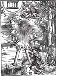 St john devouring the book from the apocalypse 1498, Albrecht Du