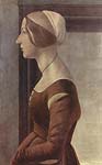 Portrait of a young woman 1, Sandro Botticelli