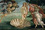 The birth of venus 1485, Sandro Botticelli