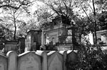 Pere Lachaise graveyard view
