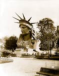 Statue of Liberty Head in Paris Park