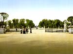 Tuileries looking towards Champs Elysees, Paris France