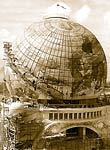 The gigantic globe, Paris Exposition, 1900