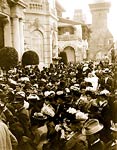 Paris Exposition - 1900 Great Crowds - Dedication of U.S. Buildi