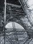 Eiffel Tower during construction