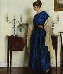 Woman By The Sideboard Portrait of The Artists Wife Gertrude