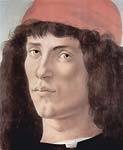Portrait of a young man with red cap