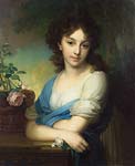 Portrait of Elena Alexandrovna Naryshkina 1799