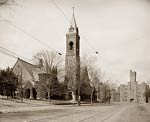 Central Church and Armory, Worcester Massachusetts 1906