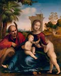 The Rest on the Flight into Egypt with St. John the Baptist (ca.