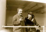 Albert Einstein with his Wife