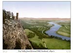 Tay Valley from Kinnoull Hill, Scotland
