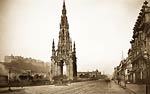 Scott Monument, Edinburghold victorian photo
