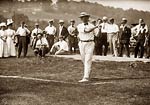 Golf match, Alex Smith professional golfer 1908