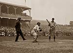 New York vs. Pittsburgh baseball game Breshahan 1908