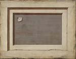 Trompe l'oeil. The Reverse of a Framed Painting